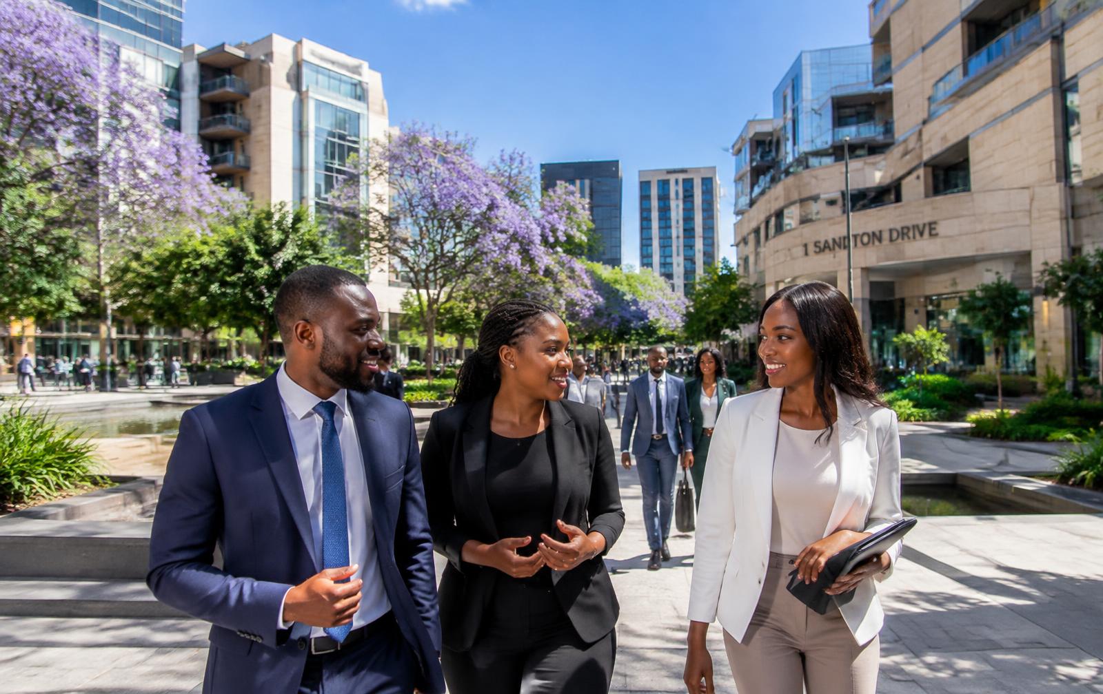 Mixed-use development in Sandton